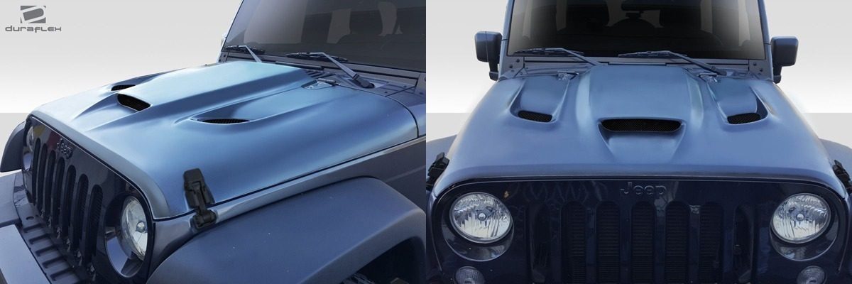 2007-2018 Jeep Wrangler Hellcat Hood