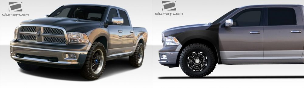 2009-2018 Dodge Ram Off Road Fenders